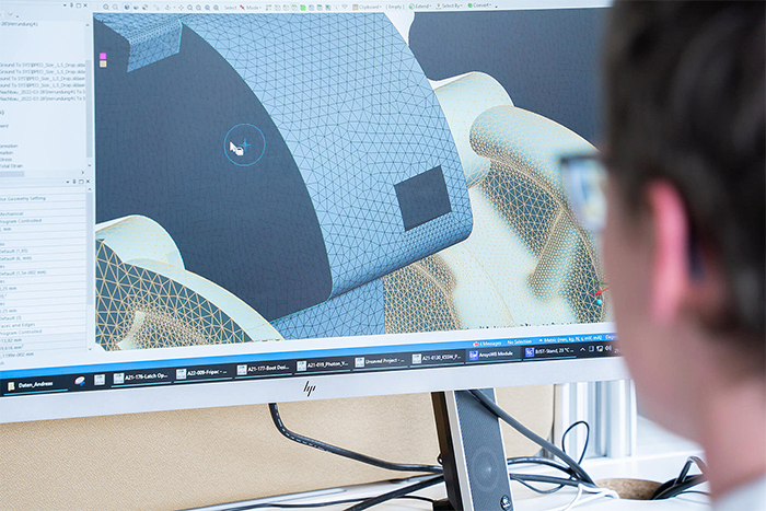 Simulation, FEM,<br>CFD Berechnung